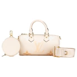 Louis Vuitton-Louis Vuitton Monogram Empreinte Papillon BB Handbag-Golden