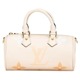 Louis Vuitton-Louis Vuitton Monogram Empreinte Papillon BB Handbag-Golden