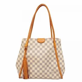 Louis Vuitton-Louis Vuitton Damier Azur Propriano Tote Bag-White