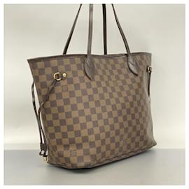 Louis Vuitton-Louis Vuitton Damier Neverfull MM Tote Bag-Damier ebene