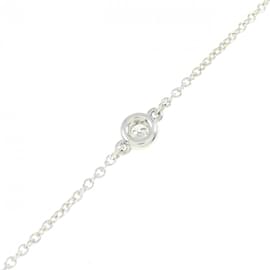 Tiffany & Co-Pulseira de charme de prata Tiffany-Prata