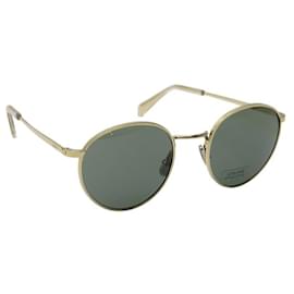 Céline-NINE CELINE CL400100U MINERAL SUNGLASSES CASE POUCH WITH STRAP-Golden