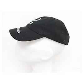 Balenciaga-NINE BALENCIAGA CAP WFP WORLD FOOD PROJECT 612955 L 58 LIMITED EDITION CAP-Black