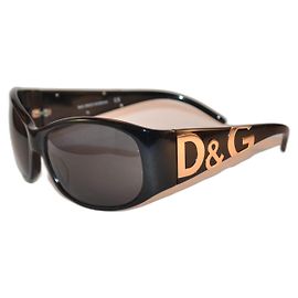 D&G D&G3008M sunglasses black plastic gold Black Golden
