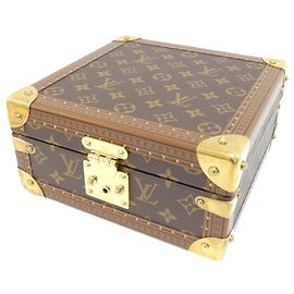 Cofre de Joyería Louis Vuitton Castaño