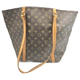 Louis Vuitton-Louis Vuitton Monogram Shopping Bag-Brown,Blue,Monogram