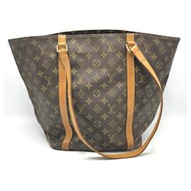 Louis Vuitton-Louis Vuitton Monogram Shopping Bag-Brown,Blue,Monogram