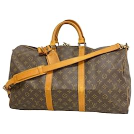 Louis Vuitton-Louis Vuitton Keepall Bandouliere 50-Brown