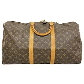 Louis Vuitton-Louis Vuitton Keepall Bandouliere 50-Brown