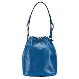Louis Vuitton-Louis Vuitton Epi Noe Shoulder Bag-Blue