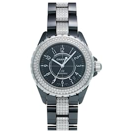 Chanel-Chanel J12 38mm Black Lacquer Men's Watch-Other
