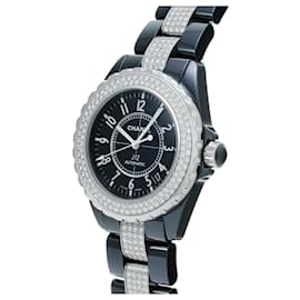 Chanel-Chanel J12 38mm Black Lacquer Men's Watch-Other