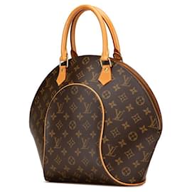 Louis Vuitton-Louis Vuitton Monogram Ellipse MM Handbag-Brown