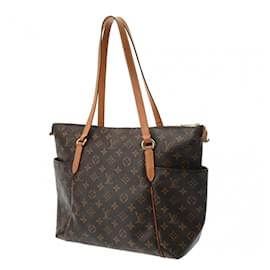 Louis Vuitton-Louis Vuitton Monogram Totally MM Tote Bag-Brown,Monogram