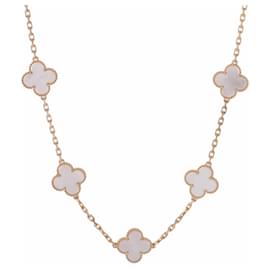 Van Cleef & Arpels-Van Cleef & Arpels Alhambra Necklace-Yellow