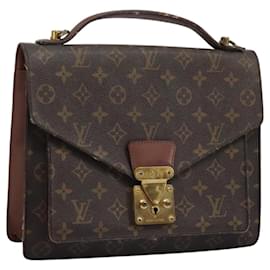 Louis Vuitton-LOUIS VUITTON Monogram Monceau 28 Hand Bag M51185 LV Auth yk17422-Monogram