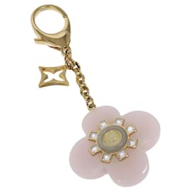 Louis Vuitton-LOUIS VUITTON Charm metal Gold LV Auth 114597-Golden