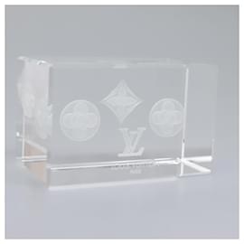 Louis Vuitton-LOUIS VUITTON Paper weight Clear LV Auth 114607S-Other