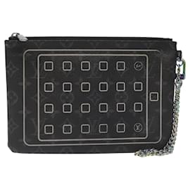 Louis Vuitton-LOUIS VUITTON Monogram Eclipse Fragment iPhone Case M64449 LV Auth 113202-Monogram