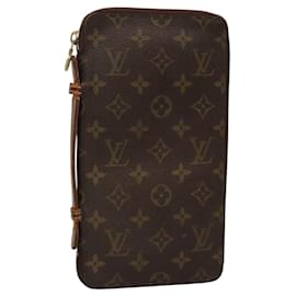 Louis Vuitton-LOUIS VUITTON Monogram Organizer De Voyage Travel Case M60120 LV Auth 114659-Monogram