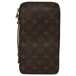Louis Vuitton-LOUIS VUITTON Monogram Organizer De Voyage Travel Case M60120 LV Auth 114659-Monogram