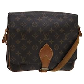 Louis Vuitton-LOUIS VUITTON Monogram Cartouchiere GM Shoulder Bag M51252 LV Auth 115326-Monogram