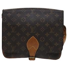 Louis Vuitton-LOUIS VUITTON Monogram Cartouchiere GM Shoulder Bag M51252 LV Auth 115326-Monogram
