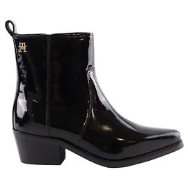 Tommy Hilfiger Patent leather boots Black