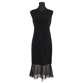 Chanel-Wool dress-Black