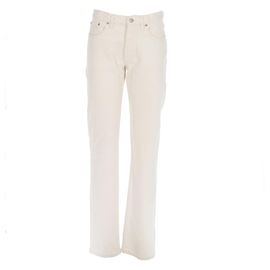 Pantalones de algodón blanco Helmut Lang - años 2000 Blanco