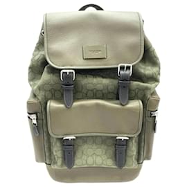 Coach-COACH Sprint Backpack in Khaki-Khaki