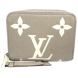 Louis Vuitton-Louis Vuitton Zippy coin purse-Beige