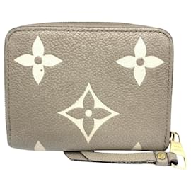 Louis Vuitton-Louis Vuitton Zippy coin purse-Beige