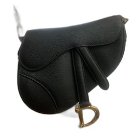 Borsa mini Dior Saddle nuova Nero