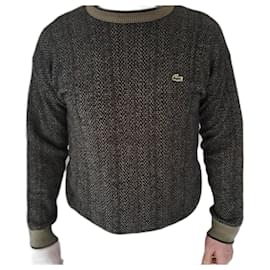Lacoste-Sweaters-Khaki