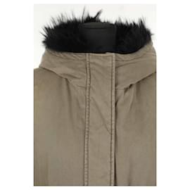 The Kooples-Cotton coat-Khaki