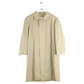 Burberry-Cotton trench coat-Beige