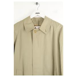 Burberry-Cotton trench coat-Beige