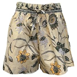 Ulla Johnson-Ulla Johnson Printed Short-Yellow