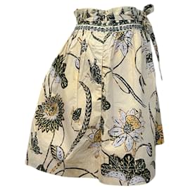Ulla Johnson-Ulla Johnson Printed Short-Yellow