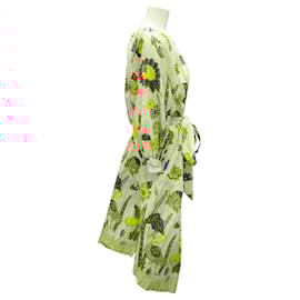 Autre Marque-Cara Cara Beige / Orange Multi Turtledove Dodo Bird Border Simone Dress-Multiple colors