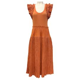Ulla Johnson-Ulla Johnson Chestnut Virginia Dress-Brown