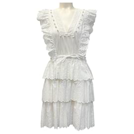 Ulla Johnson-Ulla Johnson White Lilith Dress-Cream