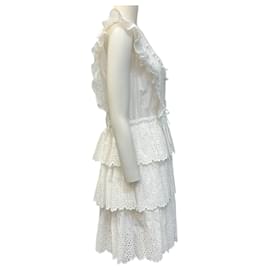 Ulla Johnson-Ulla Johnson White Lilith Dress-Cream