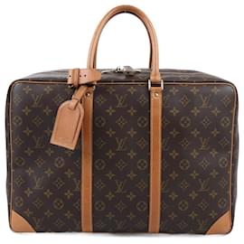 Louis Vuitton-Louis Vuitton Monogram Canvas Sirius 45 Travel Bag M41408-Brown