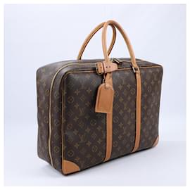 Louis Vuitton-Louis Vuitton Monogram Canvas Sirius 45 Travel Bag M41408-Brown