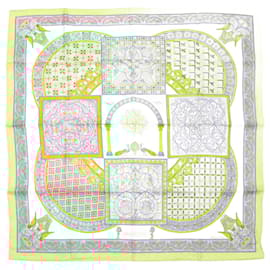 Hermès-Hermes Carré 90 "CIELS BYZANTINS" 100% Silk Scarf-Multiple colors