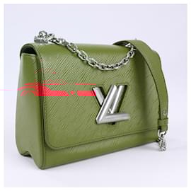 Louis Vuitton-Louis Vuitton Epi Leather Twist Shoulder Bag MM in Red M50523-Red
