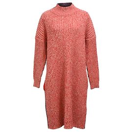 Jil Sander Knitted Sweater Midi Dress in Multicolor Wool Multiple colors