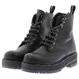 Fendi-FENDI Ankle boots T.EU 37 Leather-Black